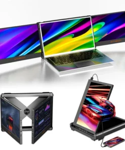Portable Monitor Dual Extender Display