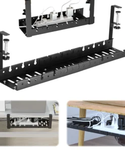 Under Desk Cable Management Tray