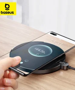 LED Display Desktop Wireless Charging Pad