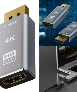 4K Display Port To HDMI-Compatible Connector