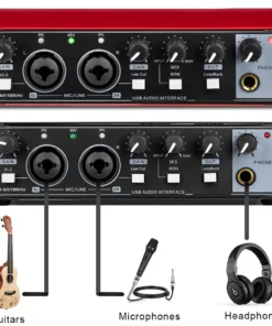 Professional Sound Card Phantom Power
