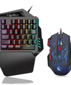 One-Handed Gaming Keyboard 35 Keys