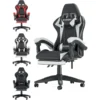 Gaming Chair with Lumbar Cushion